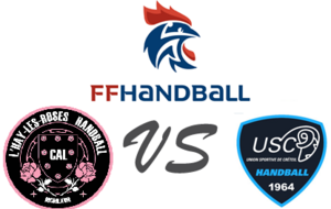 - 13  ans MASCULIN 1 reçoit US CRETEIL HB