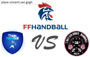 - 11 mixte 2 se déplace chez THIAIS HBC 2