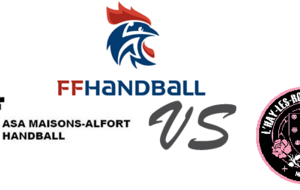 - 15 ans MASCULIN 2 se déplace chez ASA MAISONS ALFORT HB 2