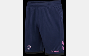 SHORT HUMMEL HOMME MARINE/ROSE